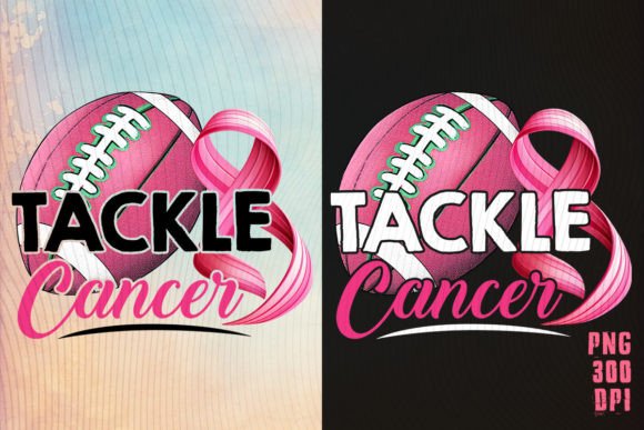 Tackle Breast Cancer Rugby Ball Football Graphics